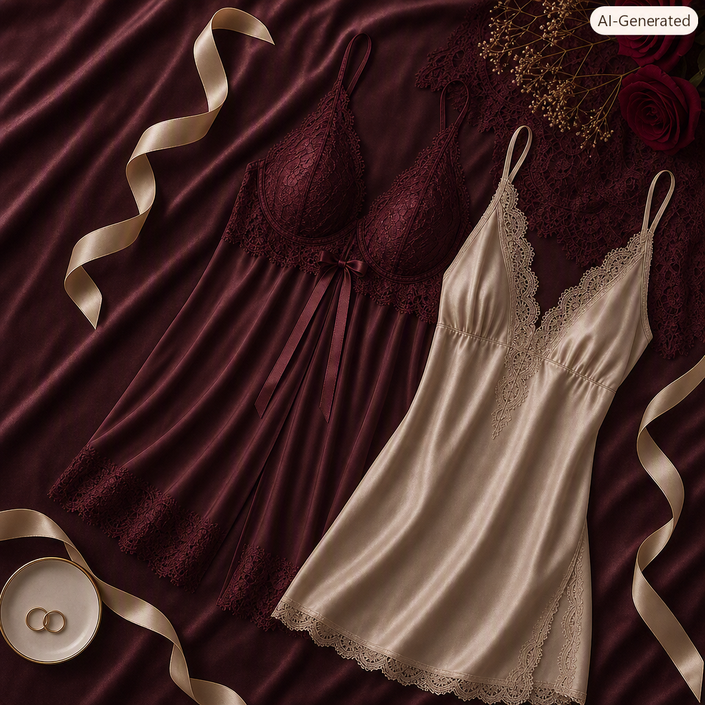 Chemises & Slips & Sets