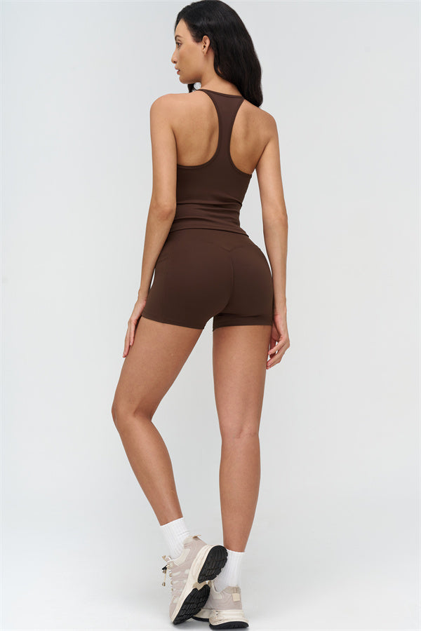 The BoldFit Crop Top Shorts 2-Piece Set