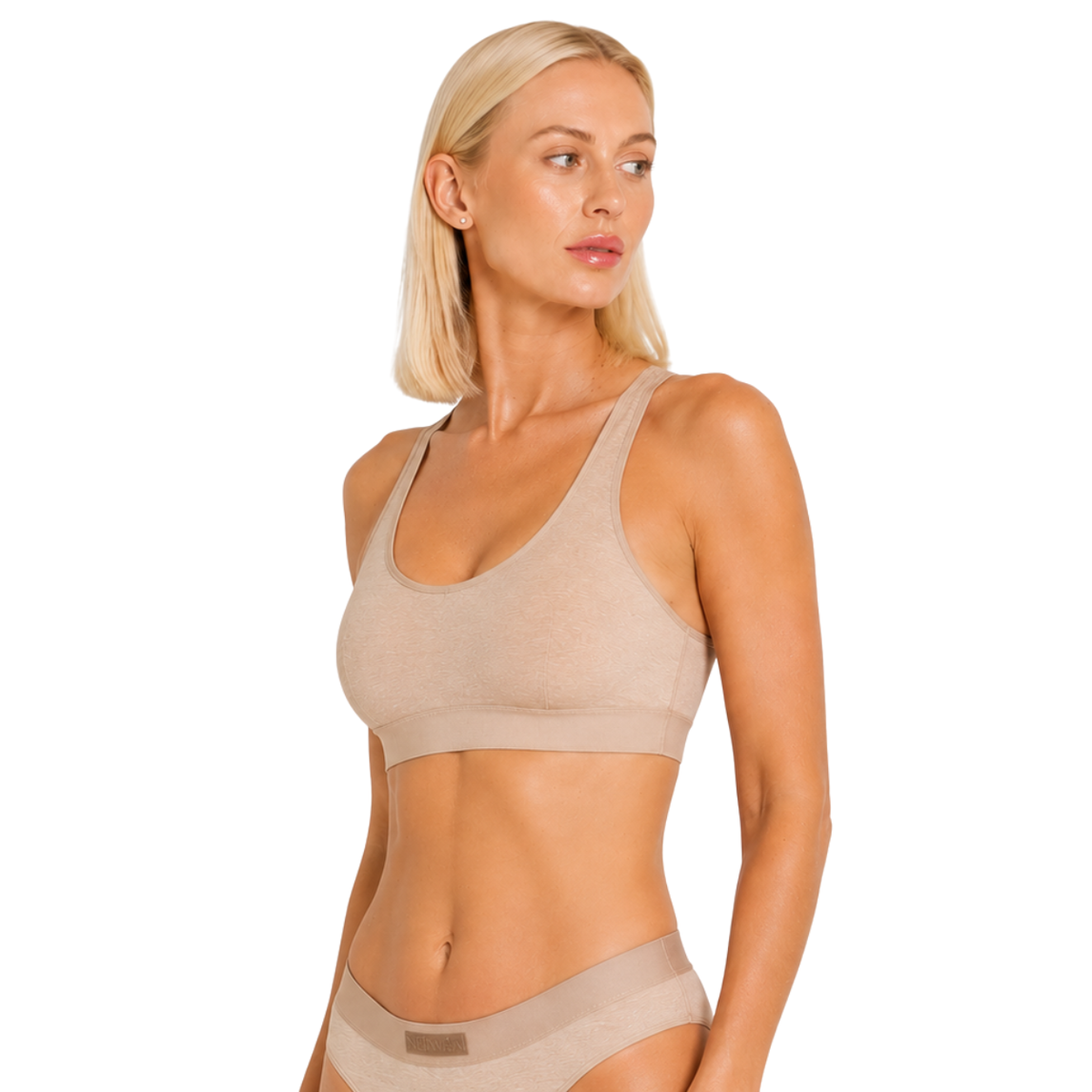 Organic Cotton & Hemp Wire-Free Racerback Bralette