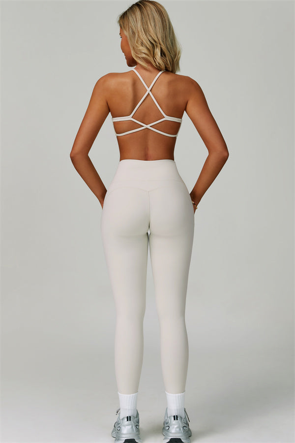 The Bold Cross Back Sports Bra
