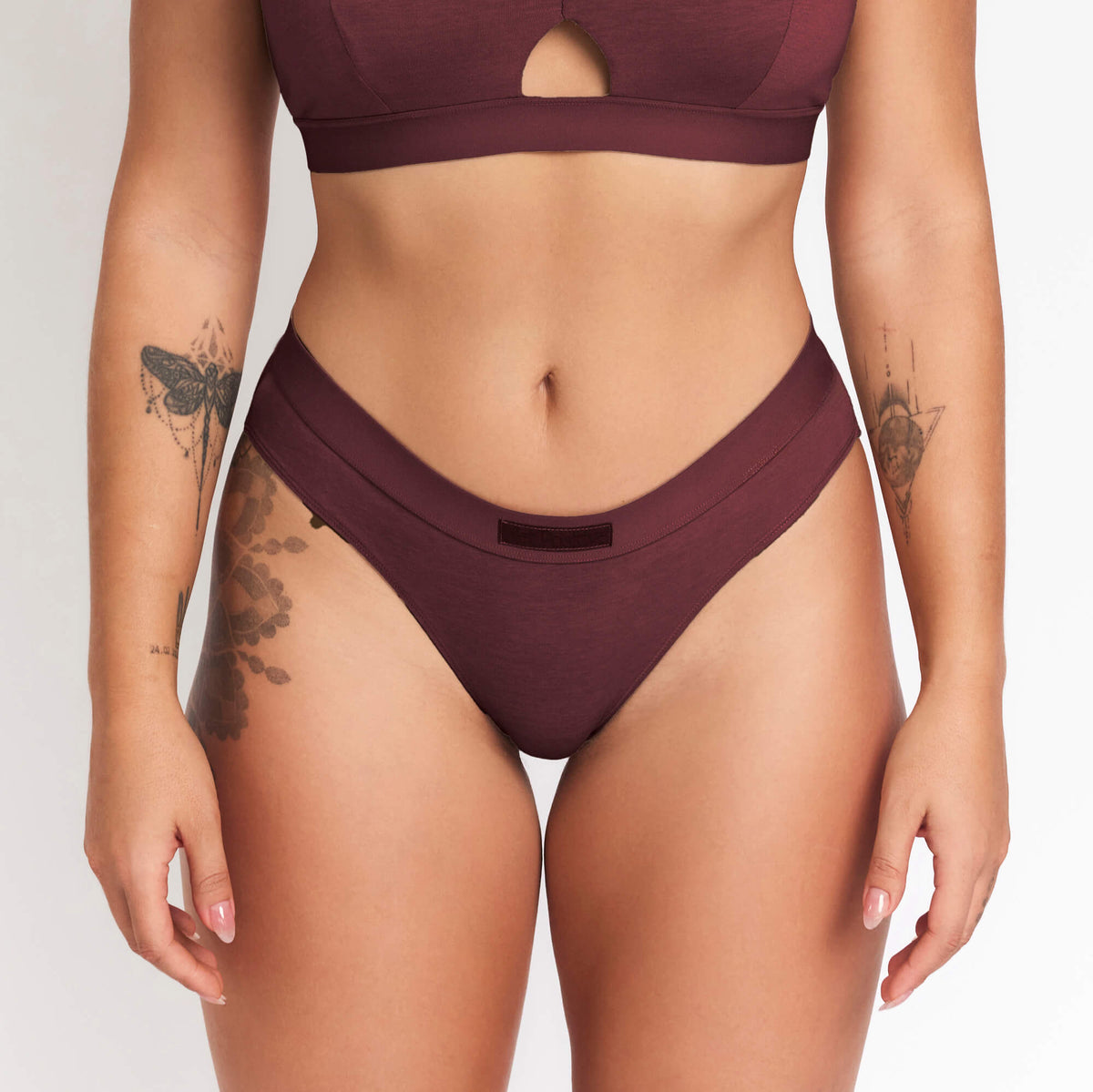 Organic Cotton & Hemp Mid-Rise Brief