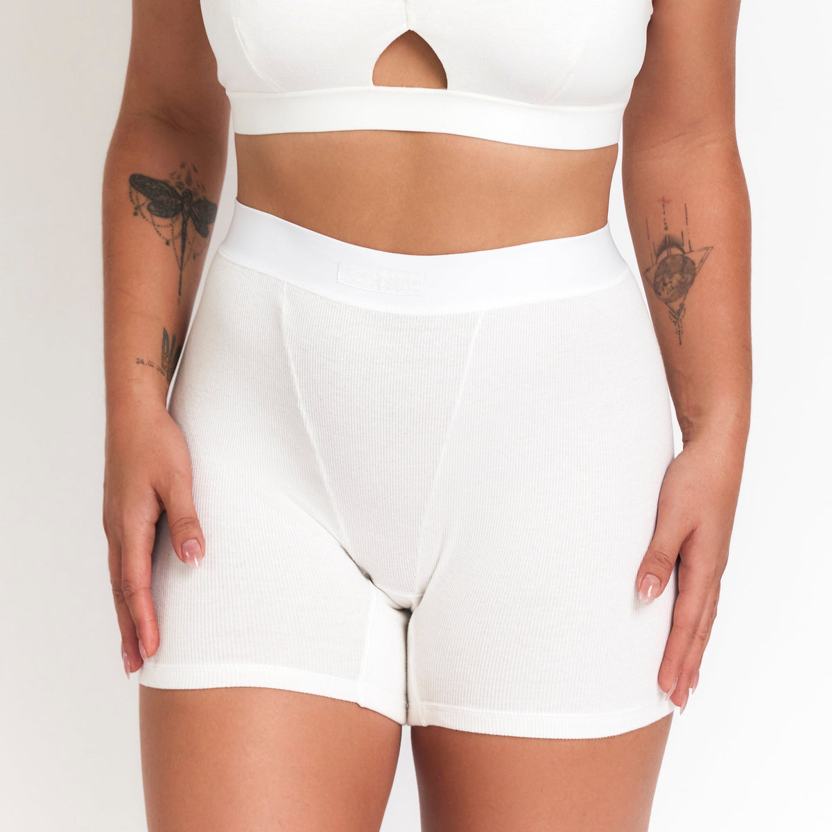 Botanical Dye Organic Rib Cotton Boxer