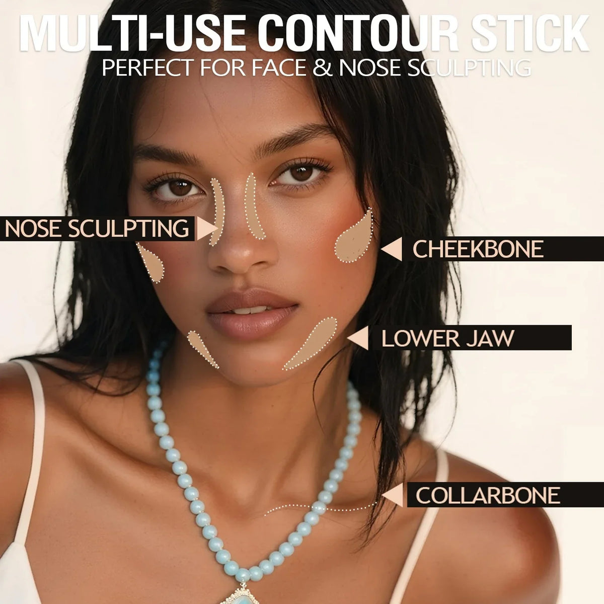 Matte Cream Bronzer Stick, 6 g