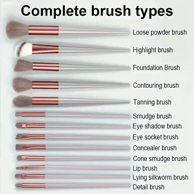 Face & Eye Makeup Brush Set