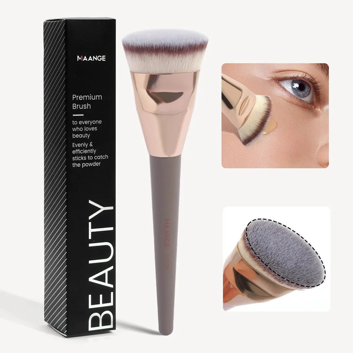 Flat-Top Foundation Makeup Brush