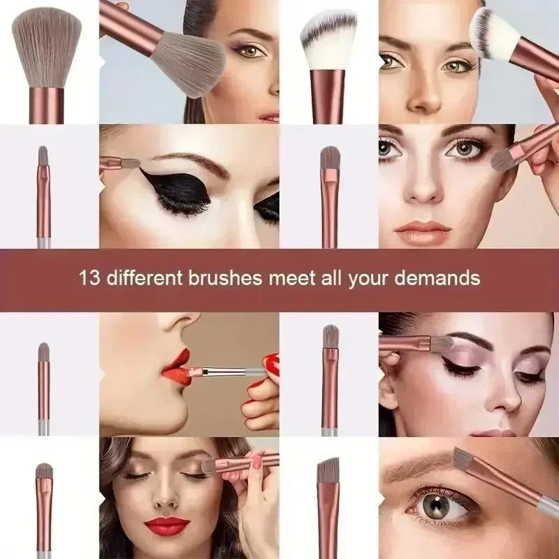 Face & Eye Makeup Brush Set