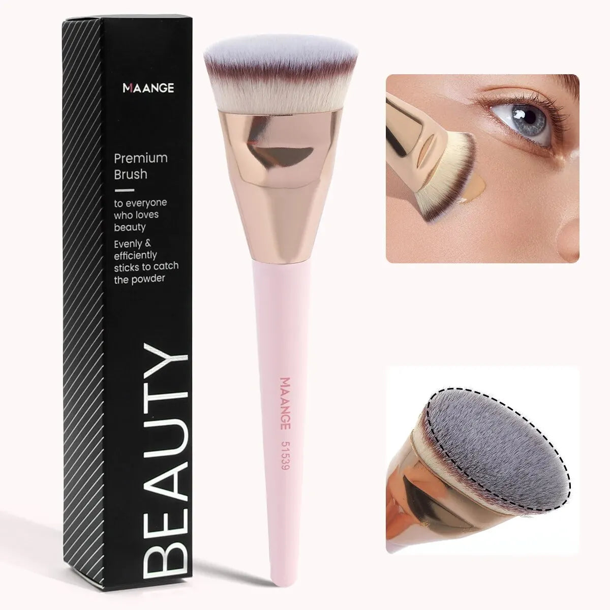 Flat-Top Foundation Makeup Brush