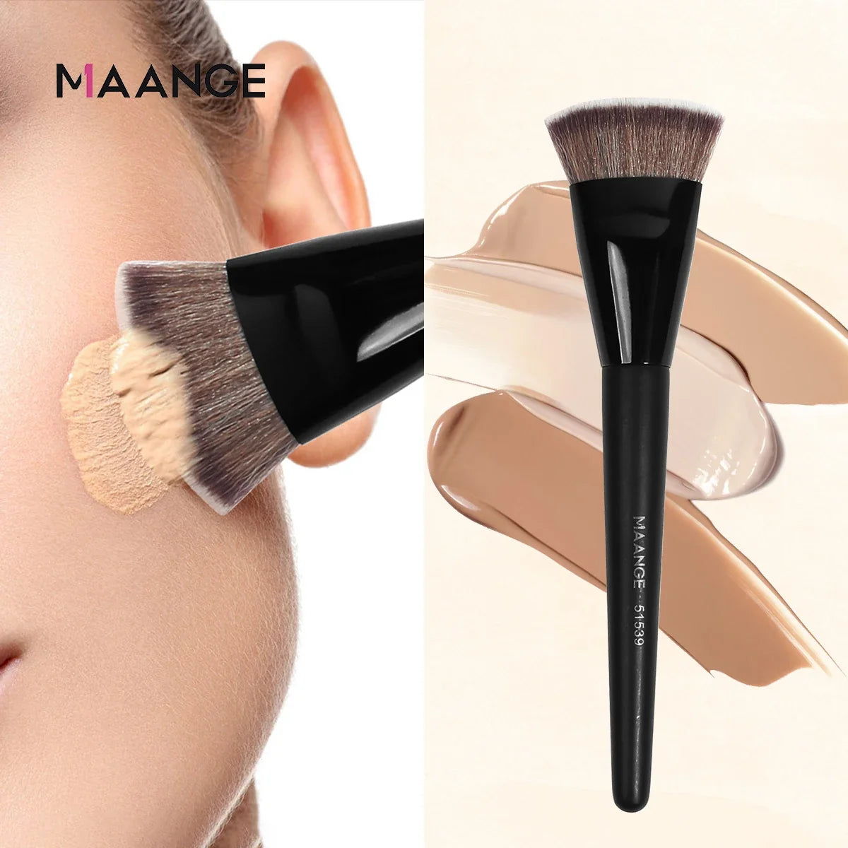 Flat-Top Foundation Makeup Brush