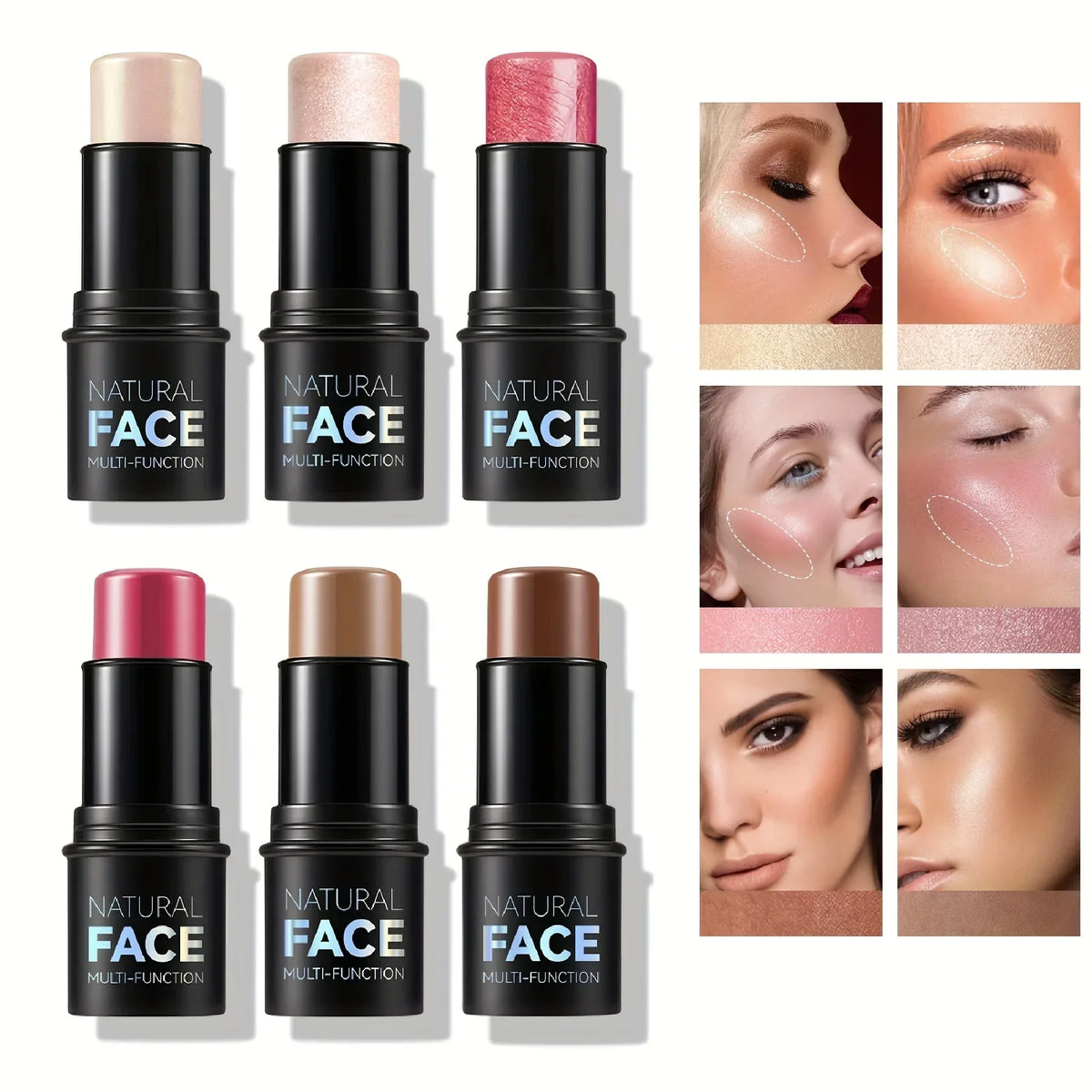 Cream Face Makeup Stick, 6 g