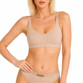 Organic Cotton & Hemp Wire-Free Racerback Bralette