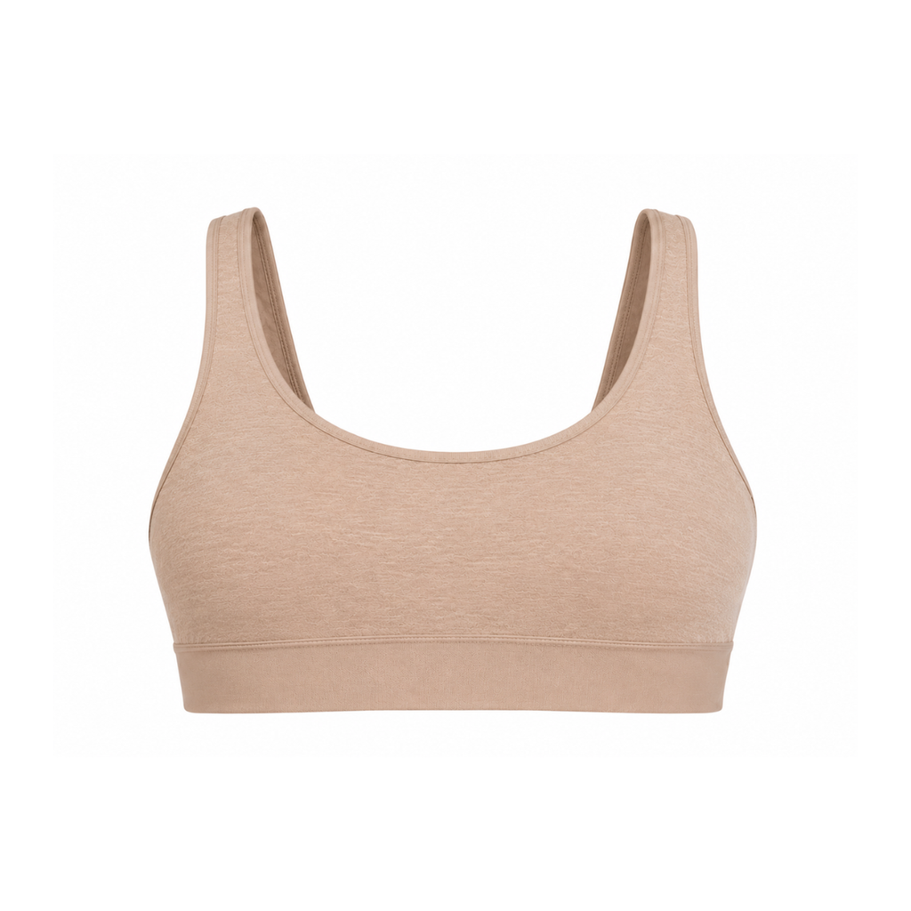 Organic Cotton & Hemp Wire-Free Racerback Bralette