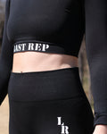 Women’s Long Sleeve Crop Top | Activewear Workout Top | Last Rep