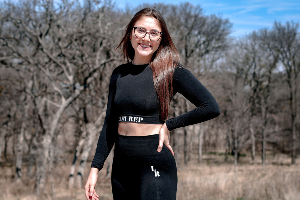 Women’s Stretch Leggings | Black Activewear Leggings | Last Rep