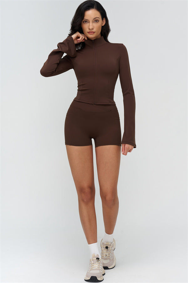 The BoldFit Jacket Shorts 2-Piece Set