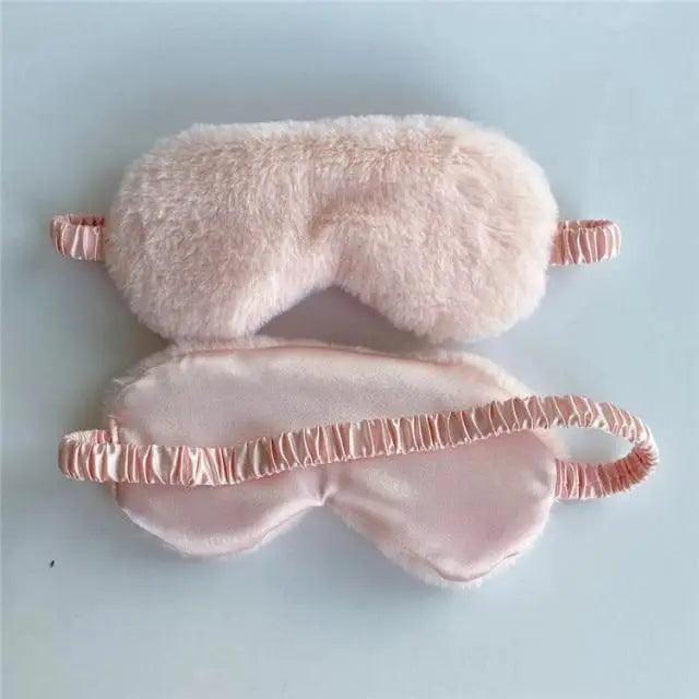 Cute Fluffy Plush Sleep Eye Mask