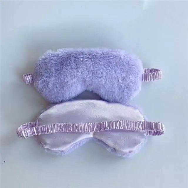 Cute Fluffy Plush Sleep Eye Mask