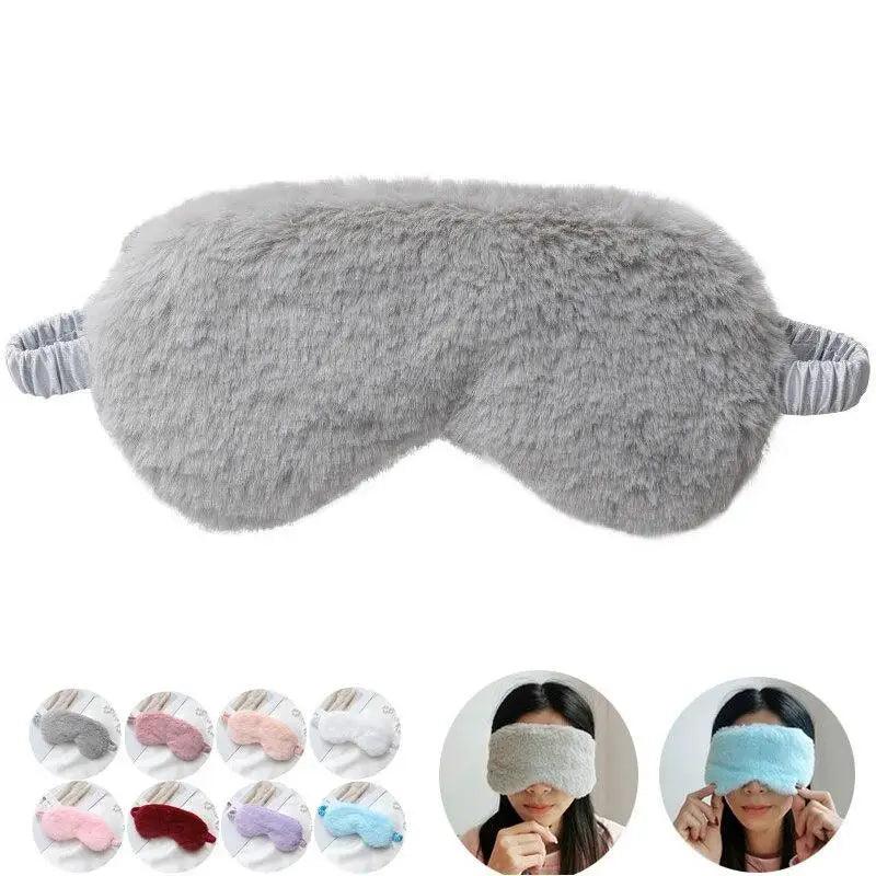 Cute Fluffy Plush Sleep Eye Mask
