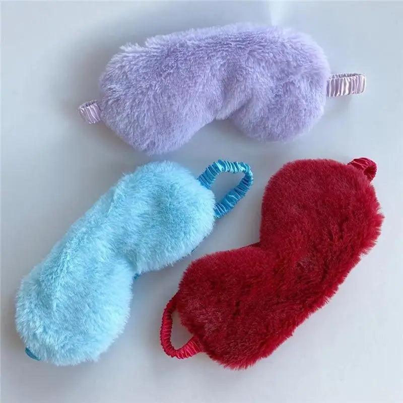 Cute Fluffy Plush Sleep Eye Mask