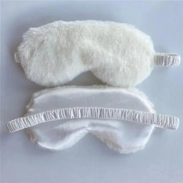 Cute Fluffy Plush Sleep Eye Mask