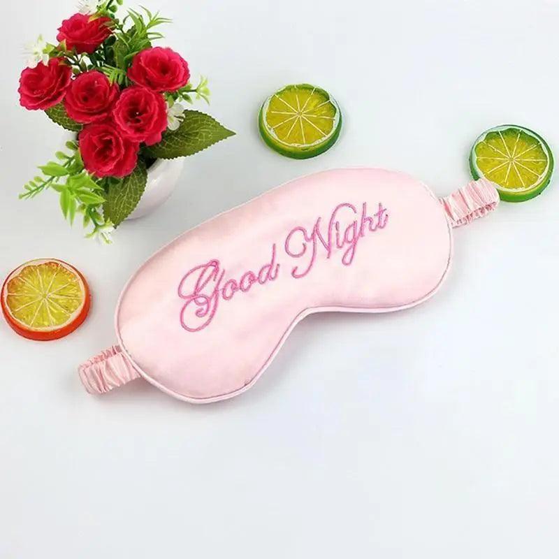 Elegant Silk Sleep Eye Mask