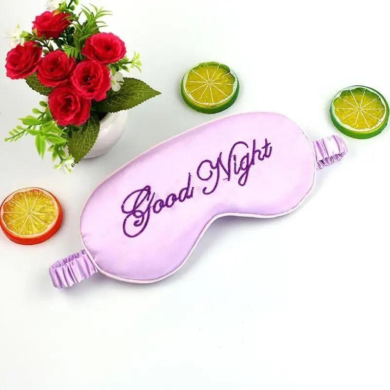 Elegant Silk Sleep Eye Mask