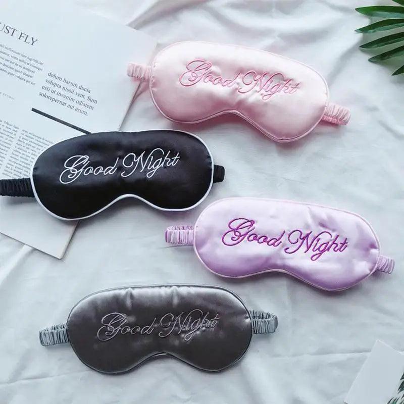 Elegant Silk Sleep Eye Mask