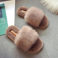 Women's Faux Fur Memory Foam Slippers
