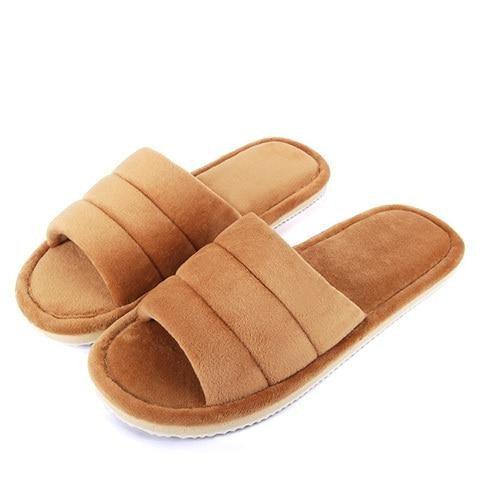 Women's Fuzzy Faux Fur House Slippers