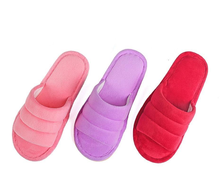 Women's Fuzzy Faux Fur House Slippers